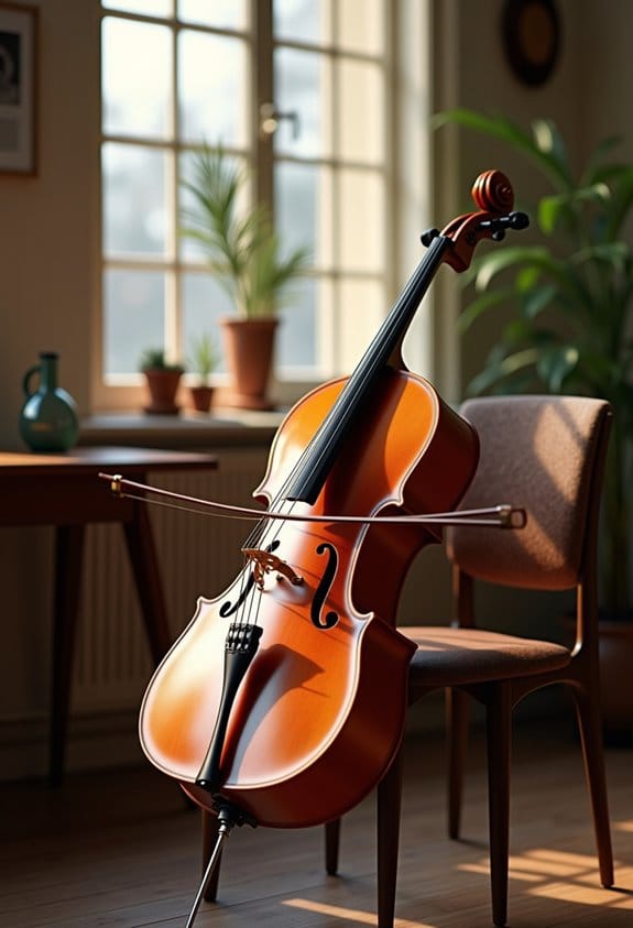 cello bridge sound adjustments