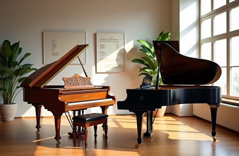 fortepiano versus modern piano