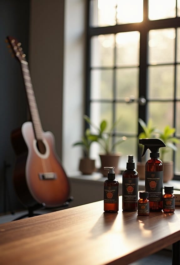 guitar fretboard cleaning products