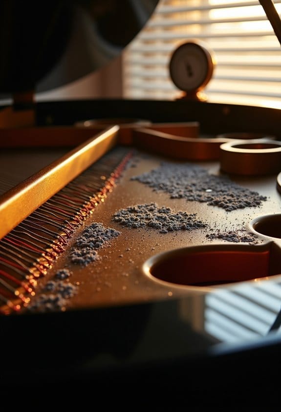humidity impacts piano performance