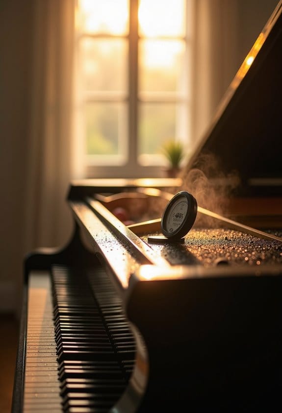 ideal piano humidity levels