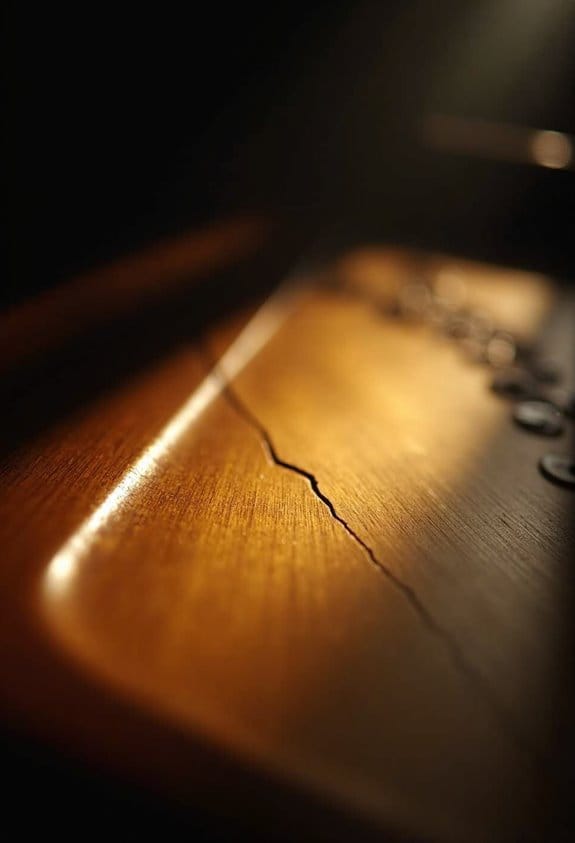 piano soundboard amplifies melodies