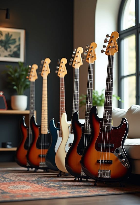 precision bass guitar options