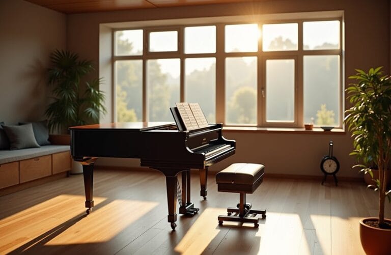 proper piano playing posture