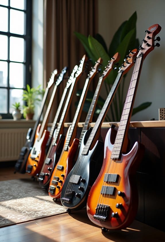 top fretless bass guitars
